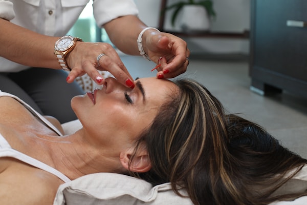 Botox treatment preparation