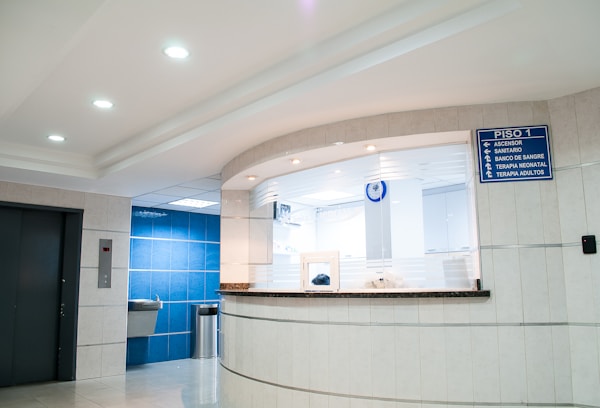 Modern medical spa interior
