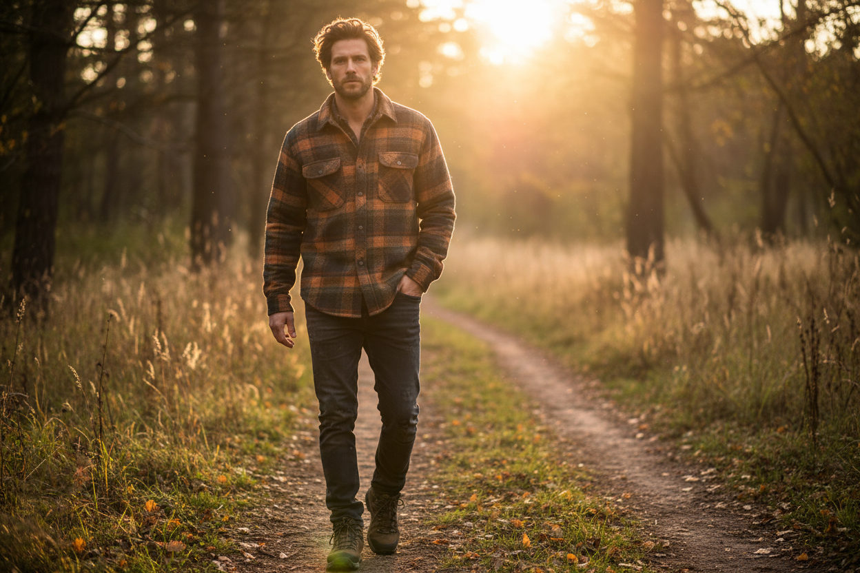 Men's clothing brand digital marketing lifestyle photography